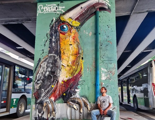Gallery Of Street Art By Bordalo - Portugal
