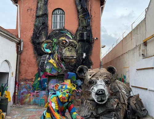 Gallery Of Street Art By Bordalo - Portugal