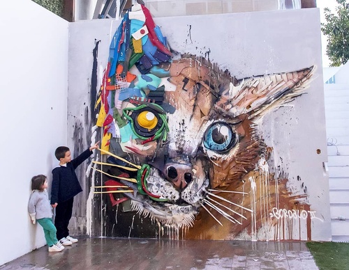 Gallery Of Street Art By Bordalo - Portugal