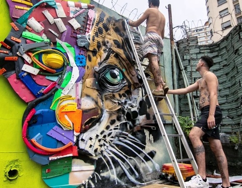Gallery Of Street Art By Bordalo - Portugal