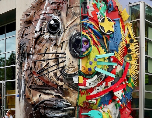 Gallery Of Street Art By Bordalo - Portugal