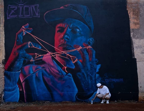 Gallery Of Street Art By Zion - Brazil
