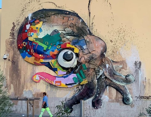 Gallery Of Street Art By Bordalo - Portugal