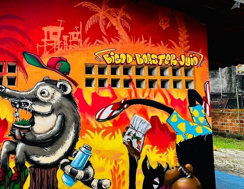 Gallery Of Street Art By Bigod O Sapo - Brazil
