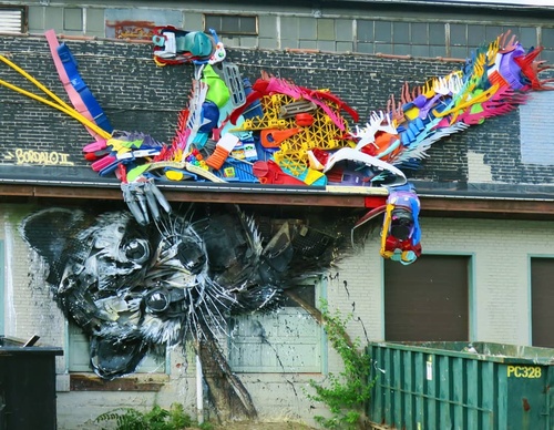 Gallery Of Street Art By Bordalo - Portugal