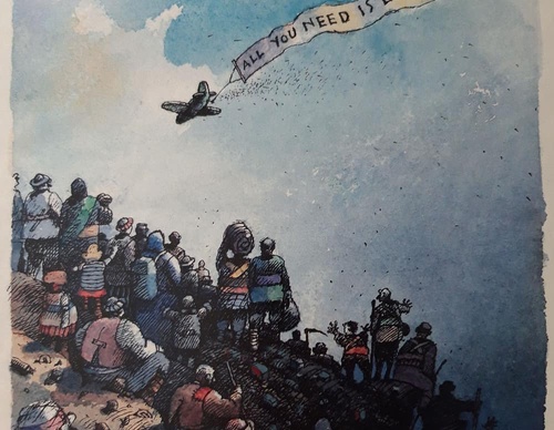 300 best cartoon by Borislav Sajtinac-Serbia