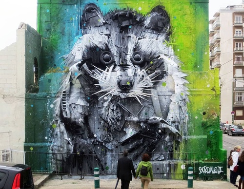 Gallery Of Street Art By Bordalo - Portugal