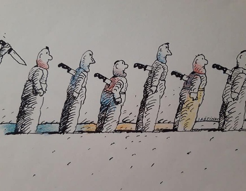 300 best cartoon by Borislav Sajtinac-Serbia