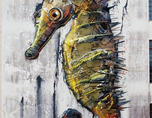 Gallery Of Street Art By Bordalo - Portugal