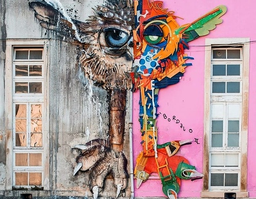 Gallery Of Street Art By Bordalo - Portugal