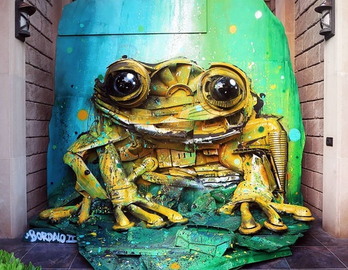 Gallery Of Street Art By Bordalo - Portugal