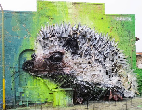 Gallery Of Street Art By Bordalo - Portugal
