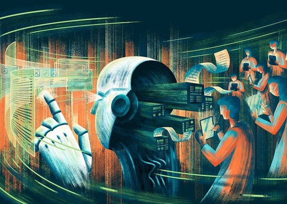 The impact of AI on creating art