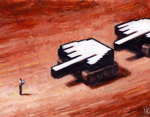 Gallery of Humor Artworks by Michel Moro Gomez-Cuba