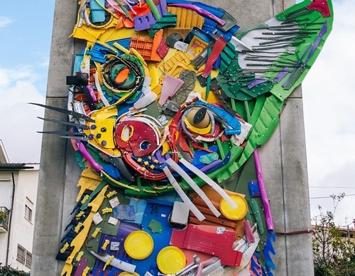 Gallery Of Street Art By Bordalo - Portugal