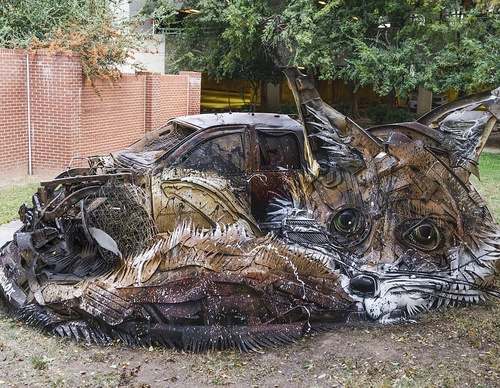 Gallery Of Street Art By Bordalo - Portugal