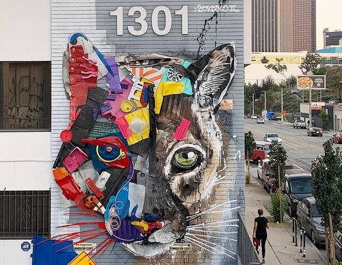 Gallery Of Street Art By Bordalo - Portugal