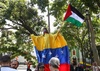 Photos by José Luis Díaz of the march of the people of Caracas in support of Palestine