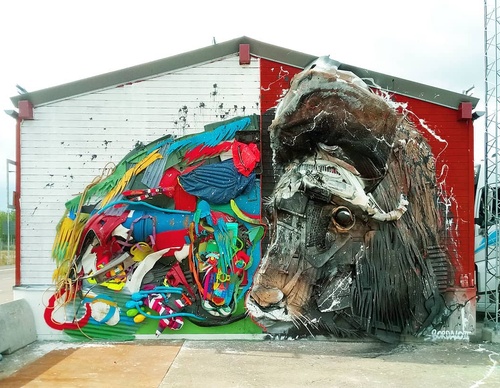 Gallery Of Street Art By Bordalo - Portugal