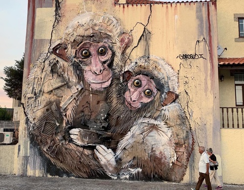 Gallery Of Street Art By Bordalo - Portugal