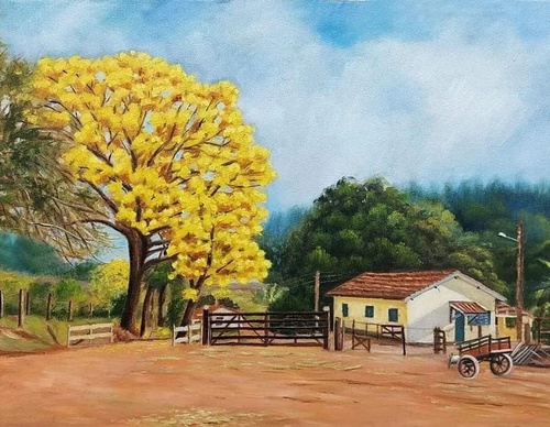 Gallery Of Painting By Celso Oliveira - Brazil