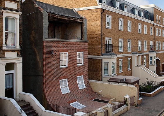 Gallery of Modern Art & Sculpture by Alex Chinneck-UK