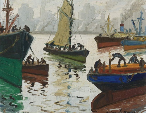 Galeria de pinturas de Benito Quinquela Martín Argentina