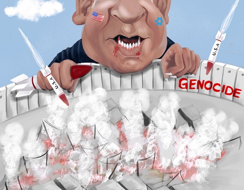 holocide caricature