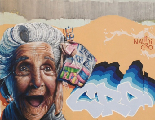 Galería de arte callejero de Nauni - España