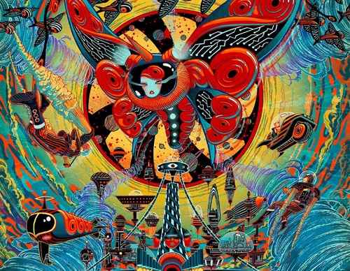 Gallery of Illustration & Graphic Works by Javier Medellin Puyou – Mexico