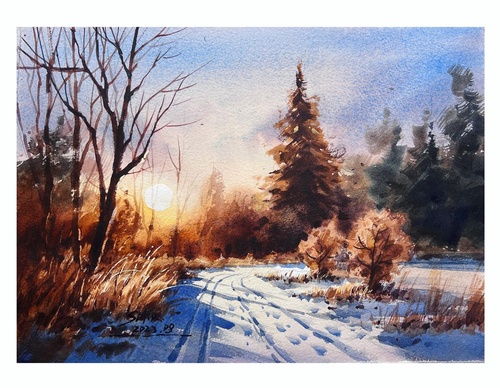 Gallery Of WaterColor Painting By Sofia Wu Mei - China