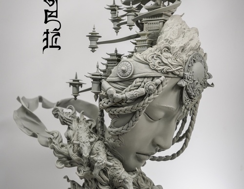 Galeria de esculturas de Yuanxing Liang - China