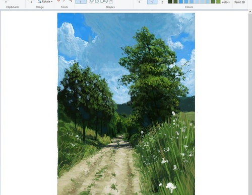 Gallery Of Drawing With Windows Paint By Christian Young - USA_1