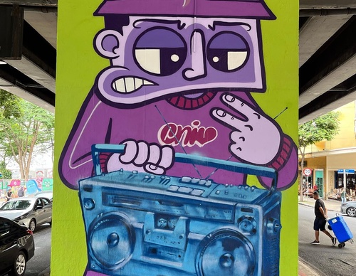 Galería de arte callejero de Chivitz - Brasil