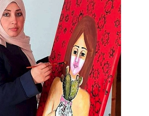 Heba Zagout: artista palestina asesinada en Gaza