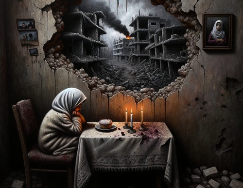 Gallery Of Illustration By Hazim Bitar - Palestine