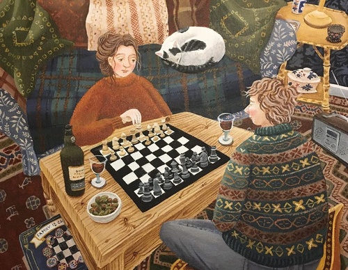 Galeria de ilustrações de Lucy Almey Bird da Inglaterra