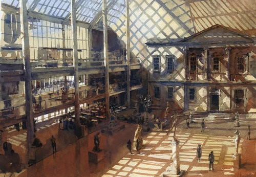 Galería de acuarelas de Marcelo Daldoce - Brasil