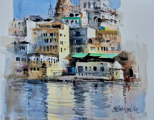 Gallery Of Watercolor Painting By Milind Mulick - India