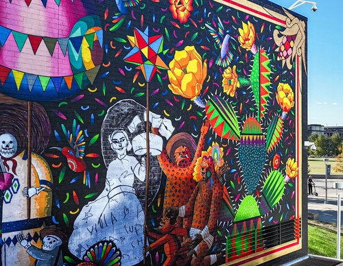 Galería de arte callejero de Spaik - México
