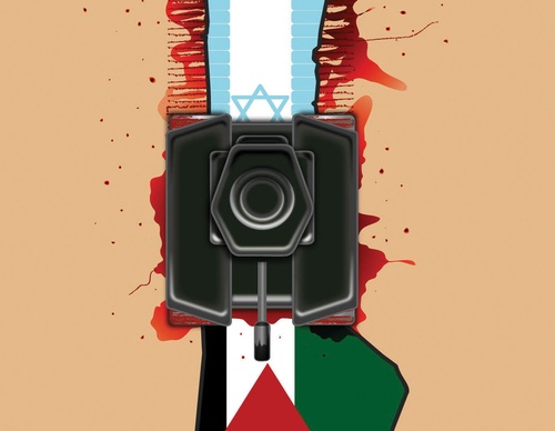 Galería de caricaturas sobre el genocidio de Gaza