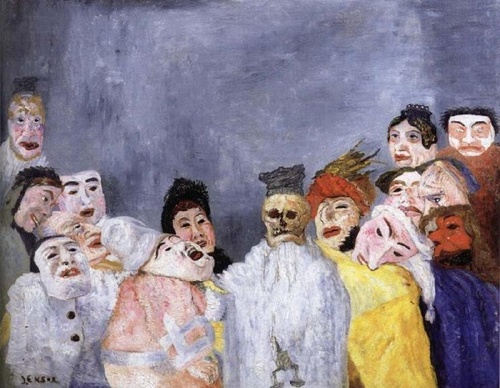 Galeria de pintura a óleo de James Ensor - Bélgica