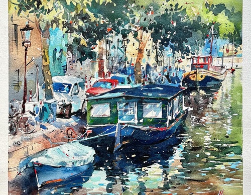 Galeria De Pintura Em Aquarela De Svetlin Sofroniev - Bulgária