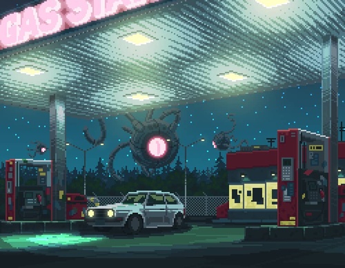 Galería De Ilustración Del Abuelo RetroWave - México