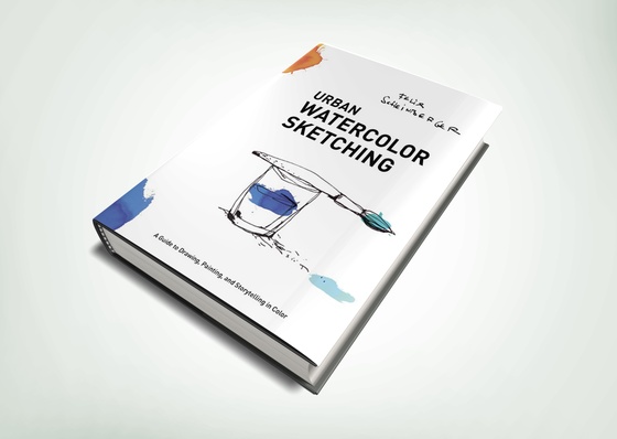 Urban Watercolor Sketching_ A Guide to Drawing Painting