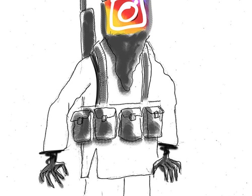 terror online cartoons