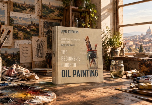 The Beginner’s Guide to Oil Painting: Simple Still Life Projects to Help You Master the Basics by Craig Stephens
