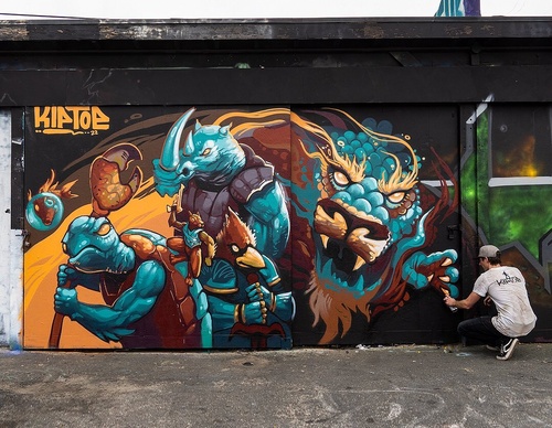Gallery Of Street Art By Kiptoe - Argentina