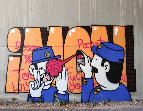 Gallery Of Street Art By Imon - Spain