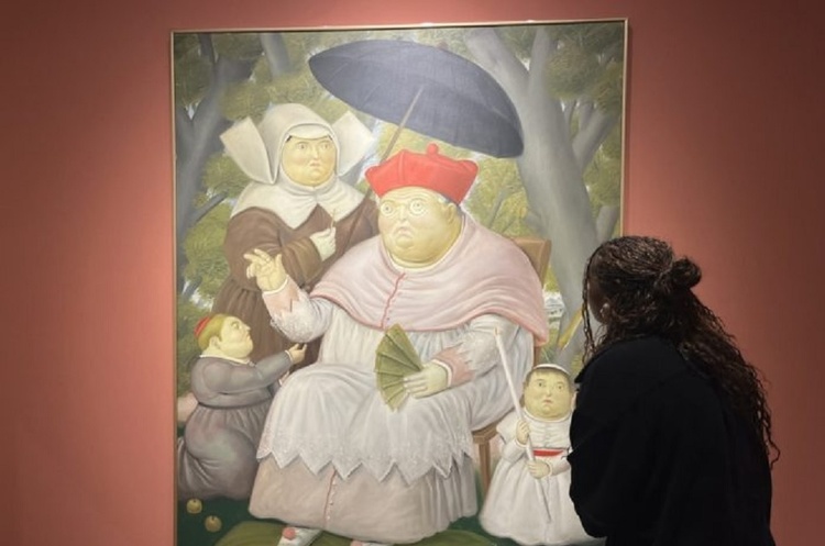 Um Papa de Botero
